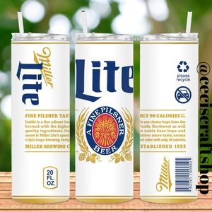 Miller lite tumbler